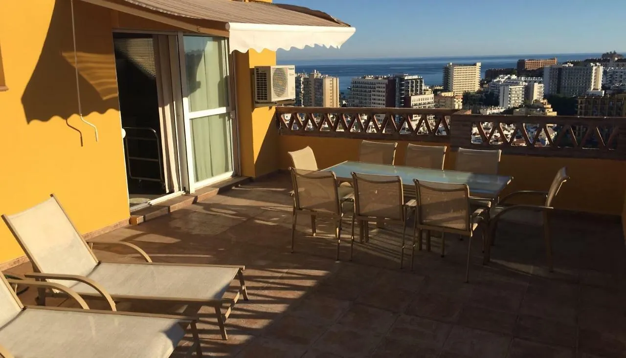 Apartmán Atico De Lujo Vistas Al Mar Benalmádena Španělsko